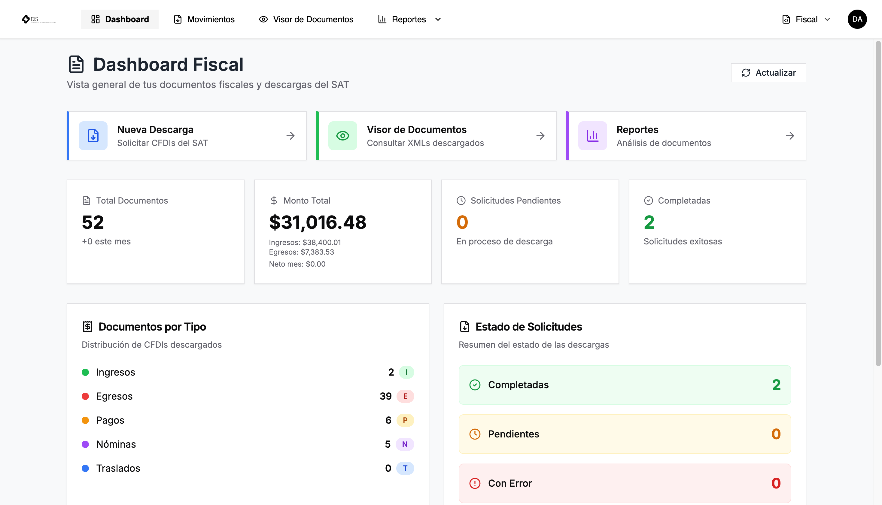 Portal Fiscal screenshot 1